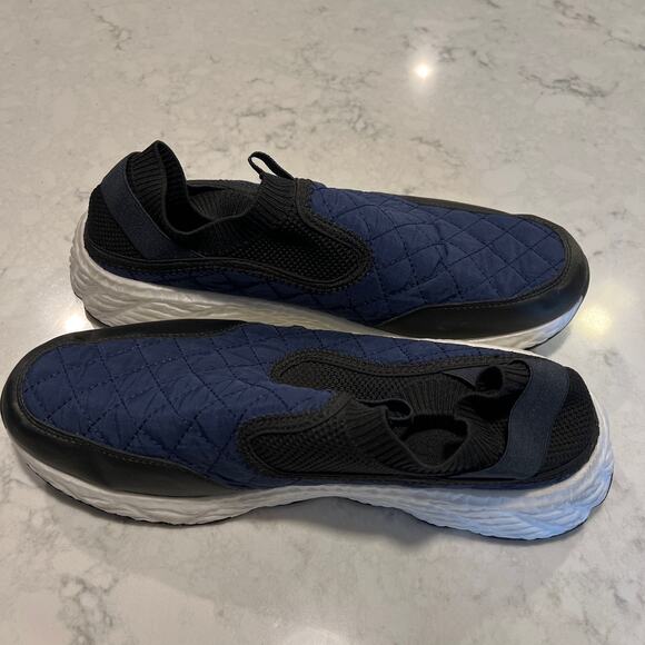 Vince Camuto Men’s Quilted Slip On Casual Athletic Sneakers Size 10.5 Blue Black - Picture 6 of 8